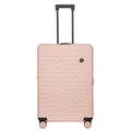 Bric's B|Y Ulisse Checked Luggage with Spinner Wheels – Expandable Lightweighted Hard Shell Suitcase, TSA Combination Lock - Removeable Wash Bag Included - 28 Inch, Pearl Pink