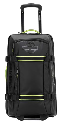 Harley-Davidson 21" Nomad Wheeling Duffel Bag w/Shark Wheels - Black/Lime (21")