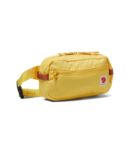 Fjällräven High Coast Hip Pack – Lightweight Waist Pack, Crossbody Sling Bag for Travel, Hiking & Everyday Use, Mellow Yellow