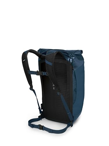 Osprey Transporter Roll Top Laptop Backpack, Venturi Blue