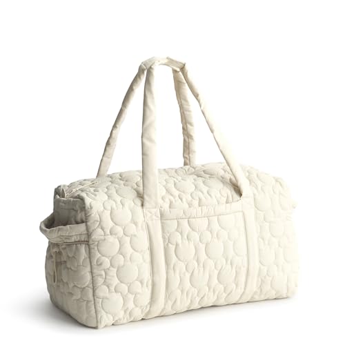 Vera Bradley Women's Disney Featherweight Large Original Duffel Bag, Pumice Stone, One Size