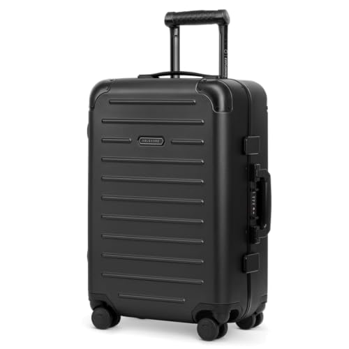 Solgaard Carry-On Closet Original - Hard-Shell 20.8" Travel Luggage (Black)