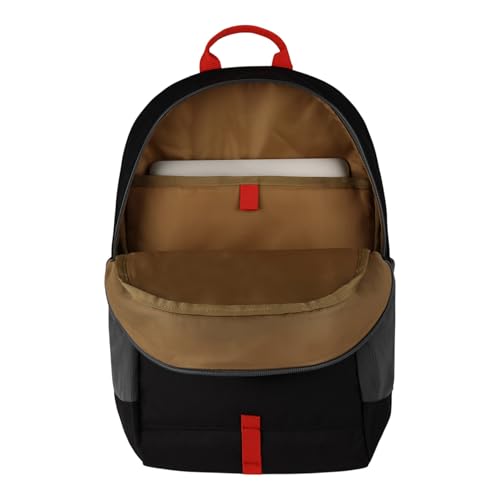 Eddie Bauer University Backpack 22L | Everyday Carry | Work | Travel | Commuter | Padded Laptop Sleeve | Stretch Bottle Pockets | Lightweight | Durable - Black