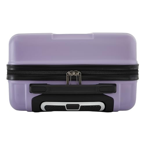 Travelers Club 22-Inch Gilroy Rolling Hardside Carry-On Luggage, Heirloom Lilac
