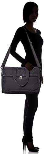 LeSportsac 4318 Boston Deluxe MED Weekender, thunder, One Size