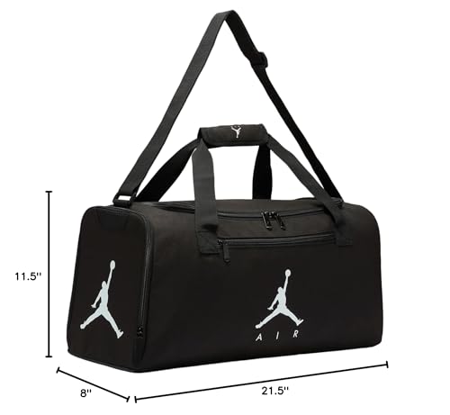 Nike Air Jordan Sport Small Duffel Bag (55L) (Black)