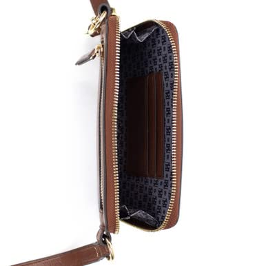 Badgley Mischka Madalyn Vegan Leather Pouch Belt Bag (Champagne)