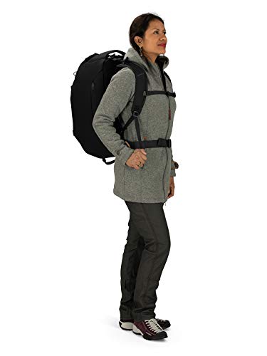 Osprey Porter 46L Travel Backpack, Black