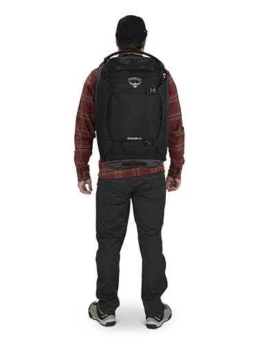 Osprey Sojourn 22"/45L Wheeled Travel Backpack with Harness, Black
