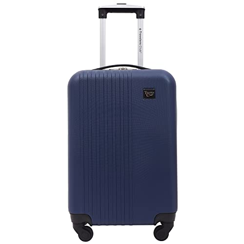 Travelers Club Cosmo Luggage, Navy Blue - 20 Inch, 20-Inch