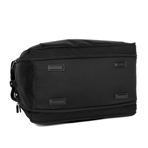 Travelpro Platinum Elite Carry on Soft Travel Duffel Bag, Weekender, Gym Bag, Men and Women, 19 Inch, 49L, Black