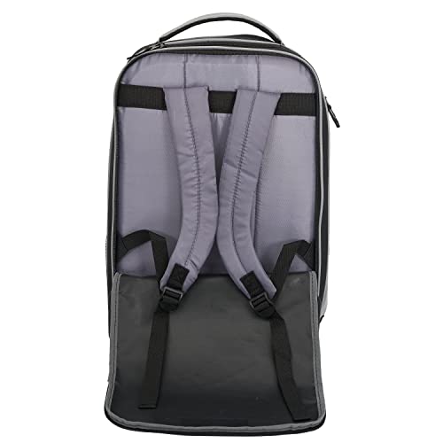 Wrangler Travel Duffel or Backpack Dobson Set, Charcoal, 19" Rolling Backpack