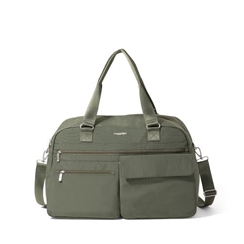Baggallini Modern Everywhere Travel Duffel - Lightweight 19x12 Inch Overnight Travel Weekender Bag