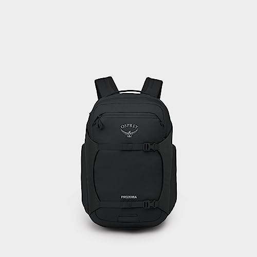 Osprey Proxima 30L Campus Laptop Backpack – Organized Everyday Pack with Tech Storage, Water Bottle Pockets, and Comfortable Carry – Perfect for College, Commute, and Travel, Black