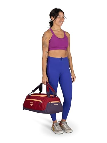 Osprey Daylite 60L Duffel Backpack - Convertible Everyday Duffel Bag for Gym, Commute, and Travel, Tumbleweed Yellow/Tunnel Vision