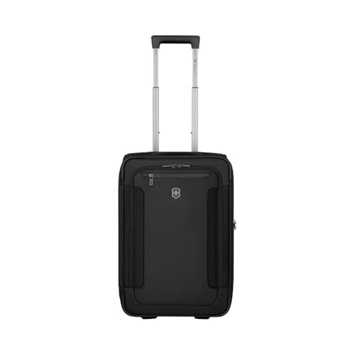 Victorinox Werks Traveler 7.0, 2-Wheel Frequent Flyer Carry-On, 2-Wheel Softside Expandable Cabin Case, Black