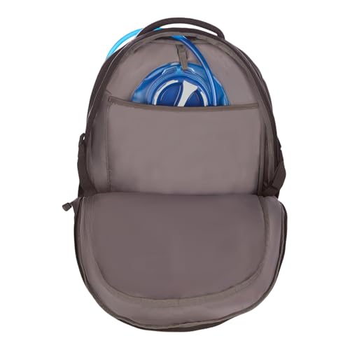 Eddie Bauer Adventurer Backpack with Organization Compartments and Hydration/Laptop Compatible Sleeve, Adventurer - Black, 30L