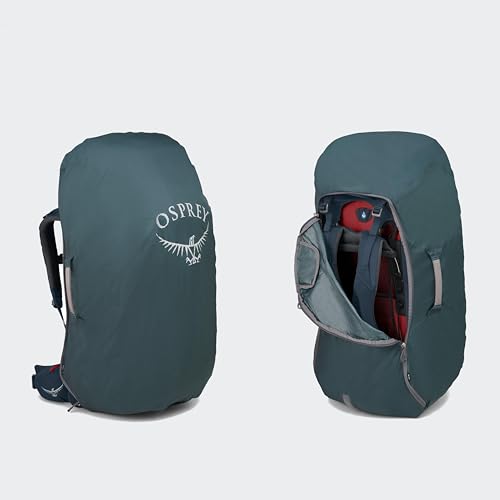 Osprey Farpoint Trek 75L Men's Travel Backpack, Muted Space Blue