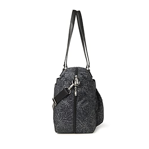 Overnight Expandable Laptop Tote - 16.5"x13.5" Lightweight Weekender Carry-on Travel Bag for Women