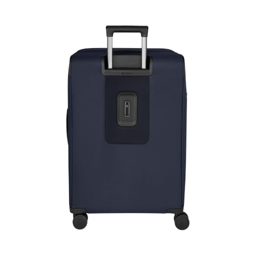 Victorinox Werks Traveler 7.0, Medium Case, 8-Wheel Softside Expandable Travel Case, Navy Blue