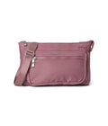 Baggallini Pocket Belt Bag and Crossbody Bag for Women, 11"x6.5" Convertible Crossbody & Fanny Pack w/Replacable Straps
