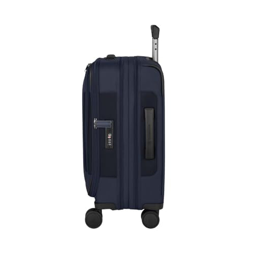 Victorinox Werks Traveler 7.0, Global Carry-On, 8-Wheel Softside Expandable Cabin Case, Navy Blue