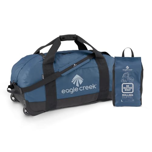 Eagle Creek No Matter What Rolling Duffle Bag, Slate Blue