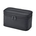 MUJI 83525484 Nylon Pouch with Handle, Black, Approx. 8.1 x 4.1 x 4.9 inches (20.5 x 10.5 x 12.5 cm)