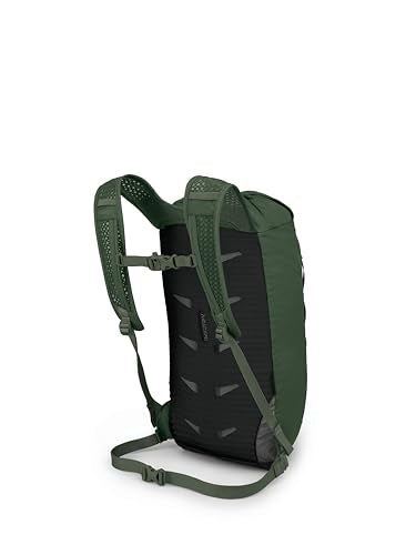 Osprey Daylite Cinch Backpack - Lightweight Travel Bag for Hikes, Festivals, and Everyday, Seaweed Green Amazon Exclusive