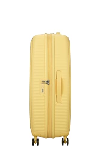 American Tourister Trolley Soundbox XP Spinner L 32G*003 Pastel Yellow, Pastel Yellow, 77 Centimetri, modern