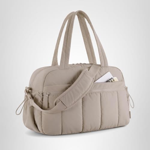 BAGSMART Gym Bag for Women, Duffle Bag for Travel with Wet Pocket, Lightweight Carry on Weekender Duffel, Water Resistant