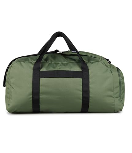 JanSport Weekender Large Duffel - Travel or Gym Bag, Durable Weekender with Front Utility Pocket & Side Grab Handles - Cargo Green