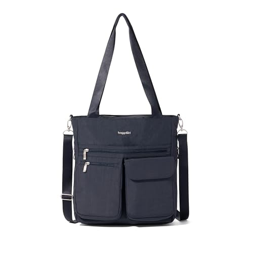 Baggallini Everywhere Tote - 12.5" x13.9” Tote Bag for Women - Lightweight Work Travel Carry On Bag