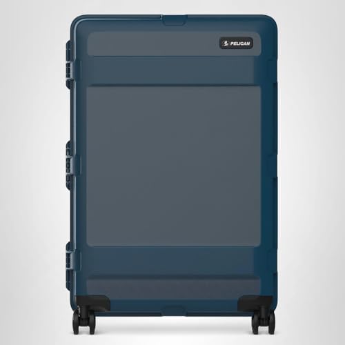Pelican ATX Hard Case Luggage with Wheels - Waterproof Hardshell - Large Size (30 Inch) Check-In Suitcase (Indigo)