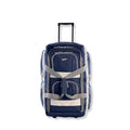 Olympia U.S.A. 22 inch Carry On 8 Pockets Wheeled Rolling Duffel Bag Water Resistant Luggage Lightweight Travel Suitcase with Retractable Handle