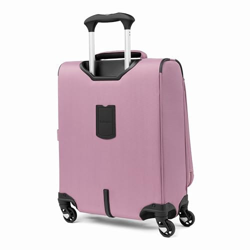 Travelpro Maxlite 5 Softside Expandable Luggage with 4 Spinner Wheels, Lightweight Suitcase, Men and Women, International, Orchid Pink Purple, Carry-on 19-Inch