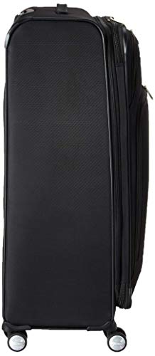 Samsonite Solyte DLX Softside Expandable Luggage with Spinner Wheels, Midnight Black, Checked-Large 29-Inch