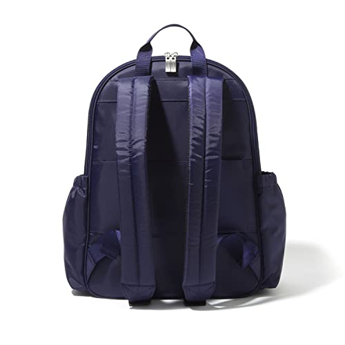 Baggallini Essential Laptop Backpack - 16x12 Inch Travel Backpack with 16" Laptop Sleeve - Lightweight Luggage Backpack