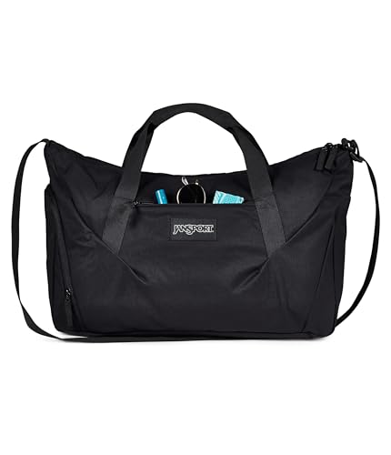 JanSport Recharge Gym Bag Large, Soft Nylon - Black