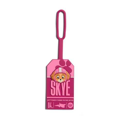 Away PAW Patrol Kids Carry On Luggage, Lightweight Rolling Suitcase for Children, TSA-Approved, Spinner Wheels, Travel Suitcase for Toddlers & Kids, Skye Pilot Pink