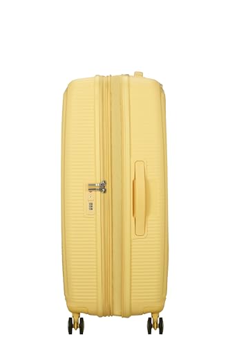 American Tourister Trolley Soundbox XP Spinner L 32G*003 Pastel Yellow, Pastel Yellow, 77 Centimetri, modern