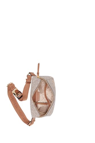 Calvin Klein Millie Novelty Belt Bag, Almond/Taupe/Caramel, One Size