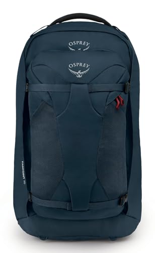 Osprey Farpoint 70L Men's Travel Backpack, Muted Space Blue