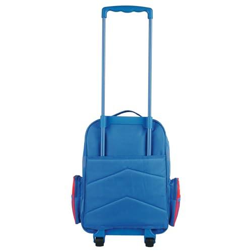 Stephen Joseph Kids Classic Rolling Luggage, Kids Luggage, Toddler Rolling Travel Carry On, Kids Suitcase with wheels,