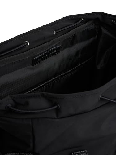 Tommy Hilfiger Mens Travel Flap Backpack,BLACK One Size