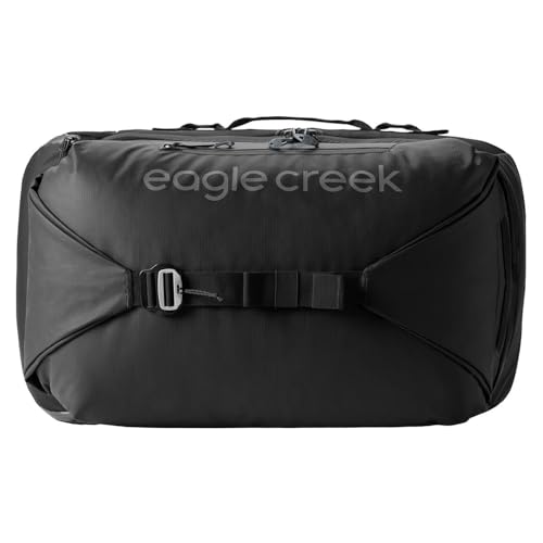 eagle creek Tour Travel Pack 55L – Lightweight Backpack with Expandable Storage, Laptop Compartment - Has Travel-Ready Features for Global Adventures - Black