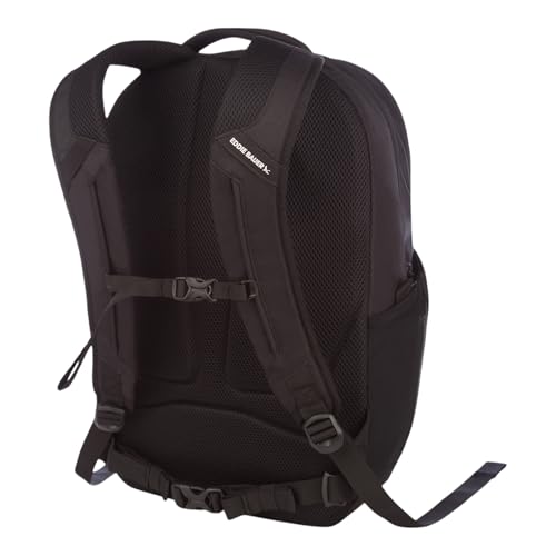 Eddie Bauer Trail Ends Backpack 28L | Laptop Sleeve | Everyday Carry | Travel | Work | Commuting | Stretch Side Pockets | Padded Shoulder Straps | Mesh Back - Black