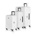 SwissGear Wanderlust Pro Lightweight Hardside Expandable Luggage Set with Spinner Wheels, White, 3-Piece Set (20/24/28)