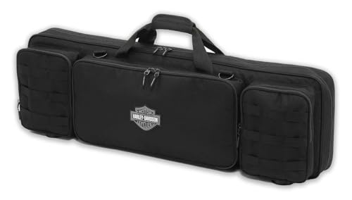 Harley-Davidson Sportsman's Bar & Shield Logo Rugged Utility Case Bag, Black