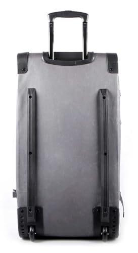 Harley-Davidson 29" Waterproof Adventure Large Wheeling Duffel Bag, Silver/Black